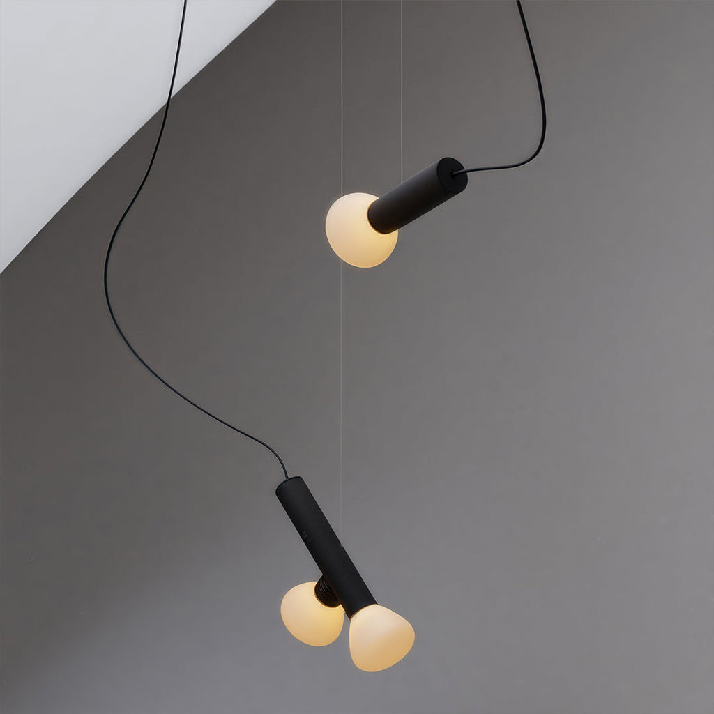 RAVENHURST CIRCULAR BLACK PENDANT LIGHT