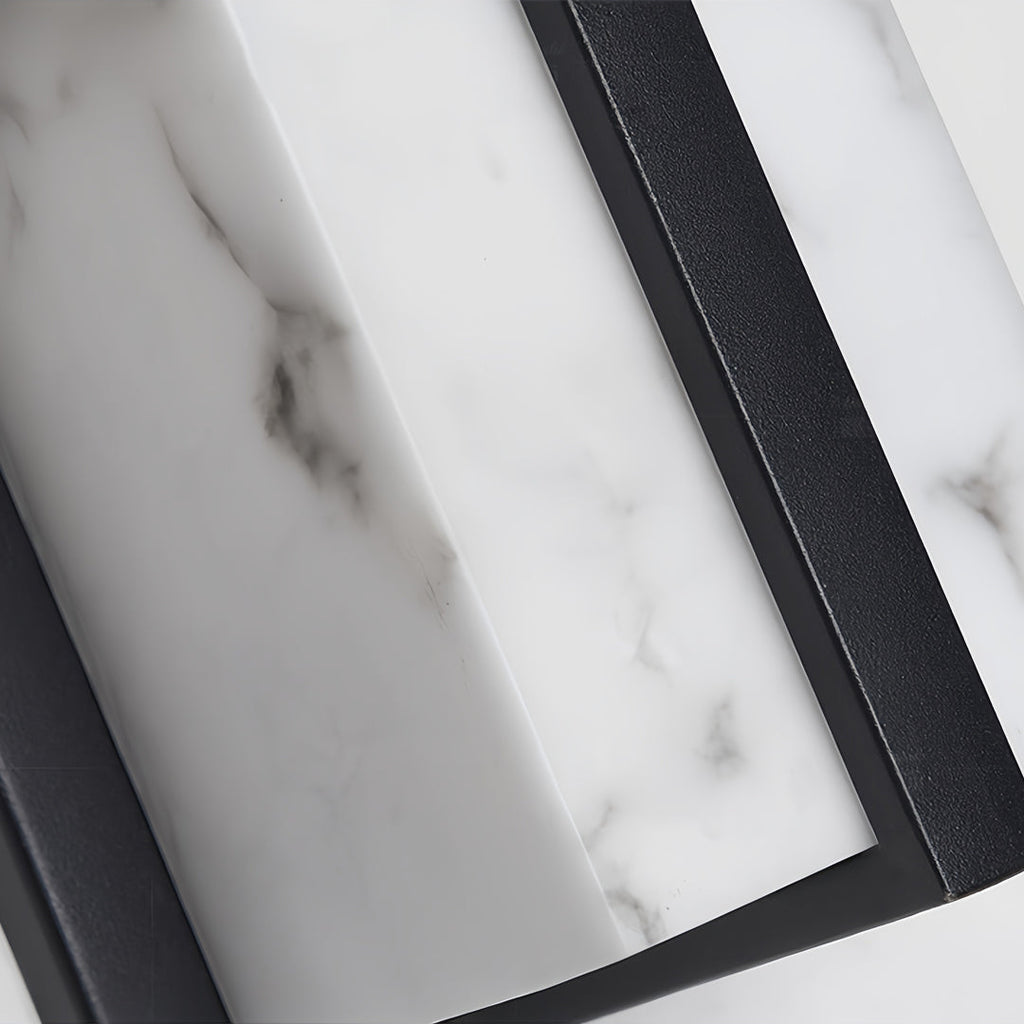RAVENHURST OUTDOOR MARBLE-STYLE WALL SCONCE