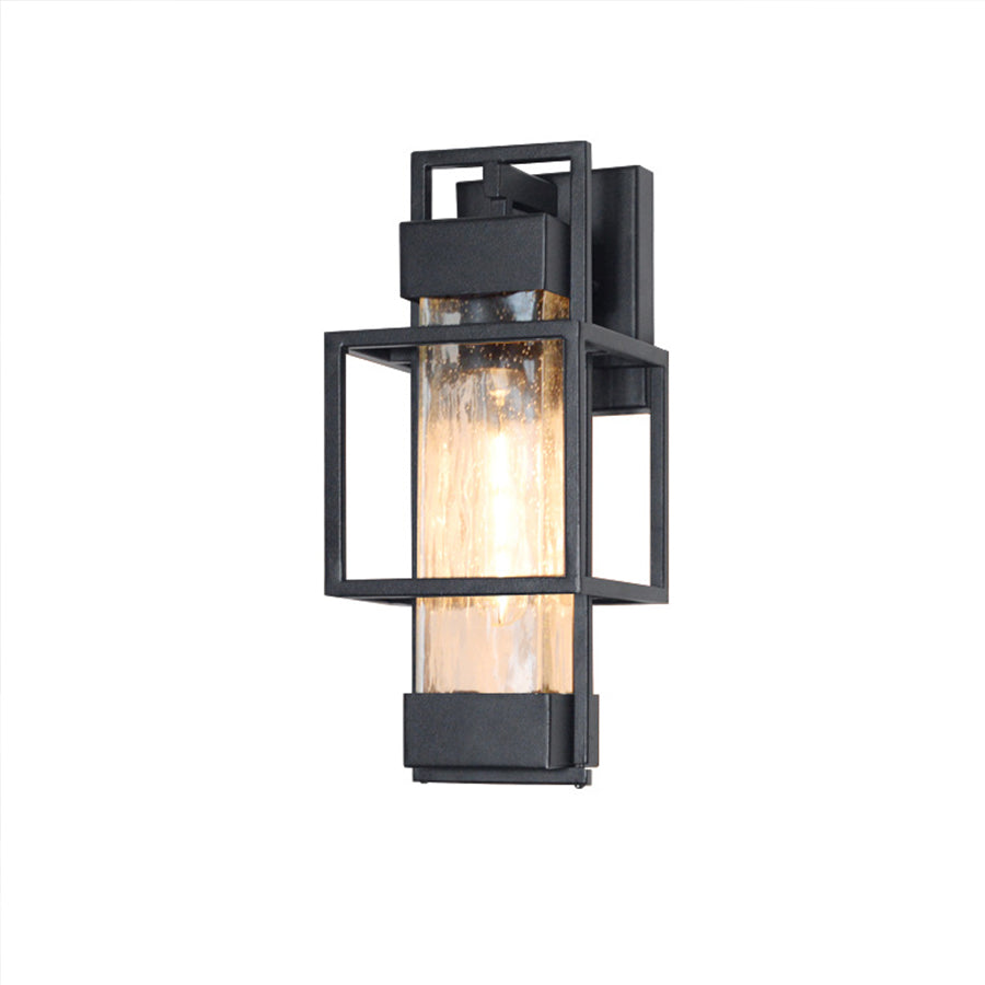 RAVENHALL WEATHERED IRON OUTDOOR WALL LIGHT