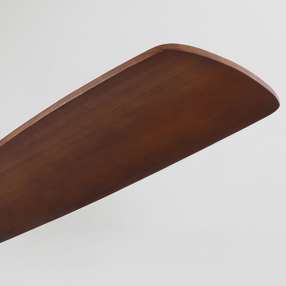 WHITGIFT WOODEN TRIO CEILING LIGHT FAN WITH REMOTE