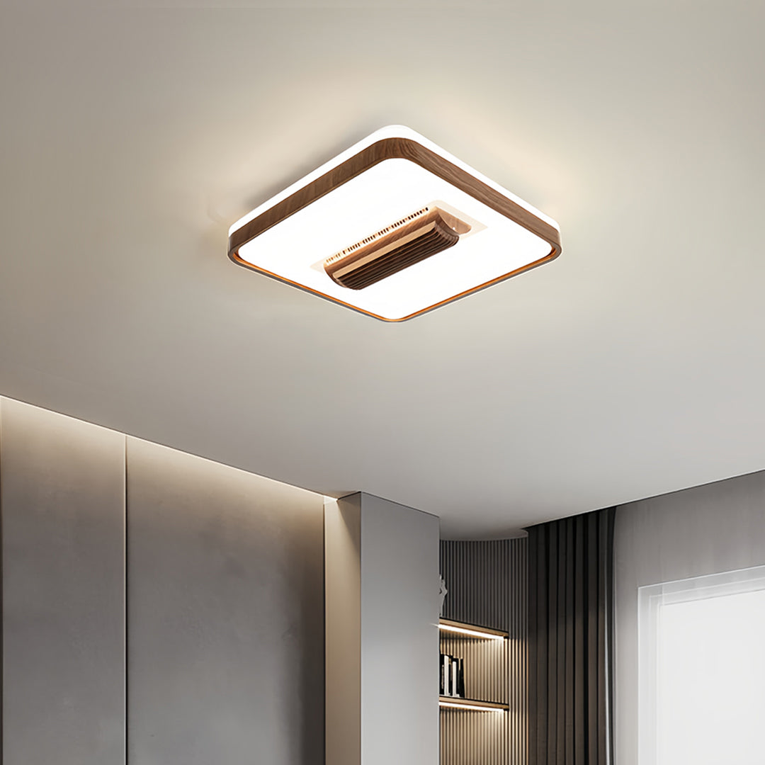 THISTLEWICK WHISPERING AIR CEILING FAN WITH ILLUMINATED CANOPY