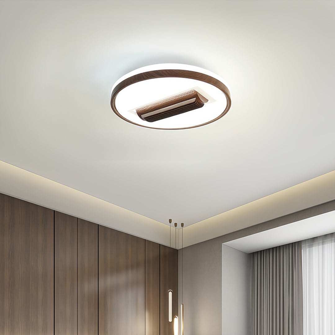 THISTLEWICK WHISPERING AIR CEILING FAN WITH ILLUMINATED CANOPY