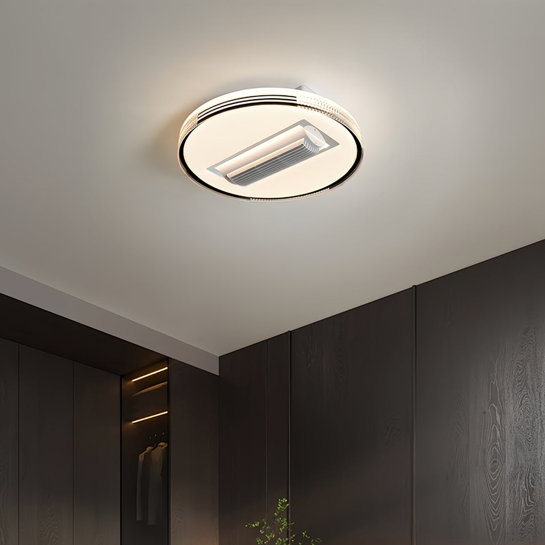 THISTLEWICK WHISPERING AIR CEILING FAN WITH ILLUMINATED CANOPY