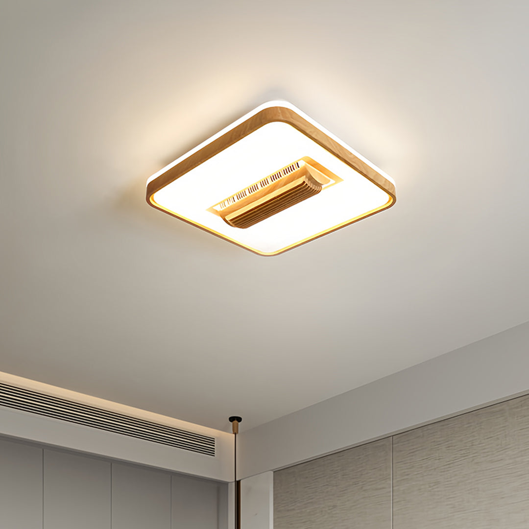 THISTLEWICK WHISPERING AIR CEILING FAN WITH ILLUMINATED CANOPY