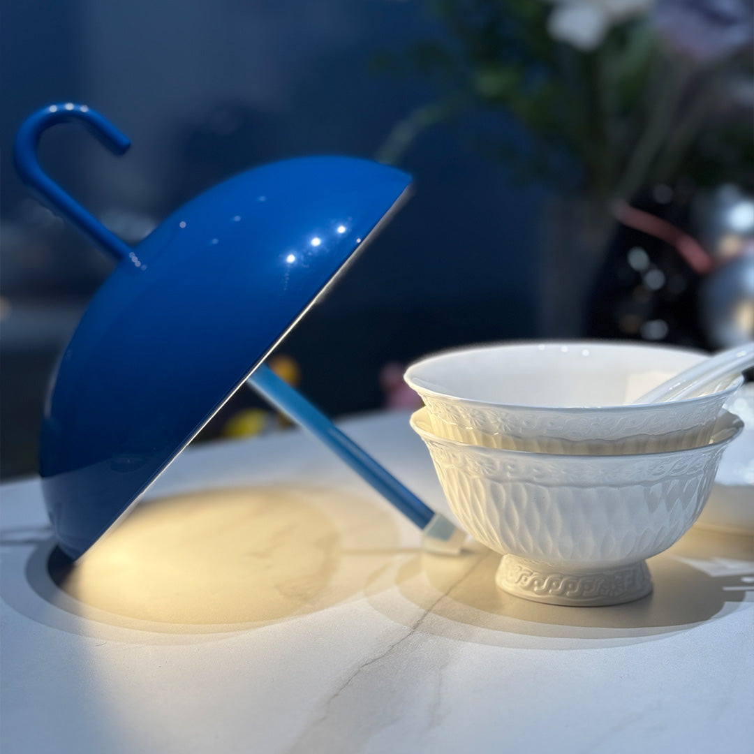WINTERBOURNE PORTABLE GLOWING PARASOL LAMP WITH TOUCH DIMMER