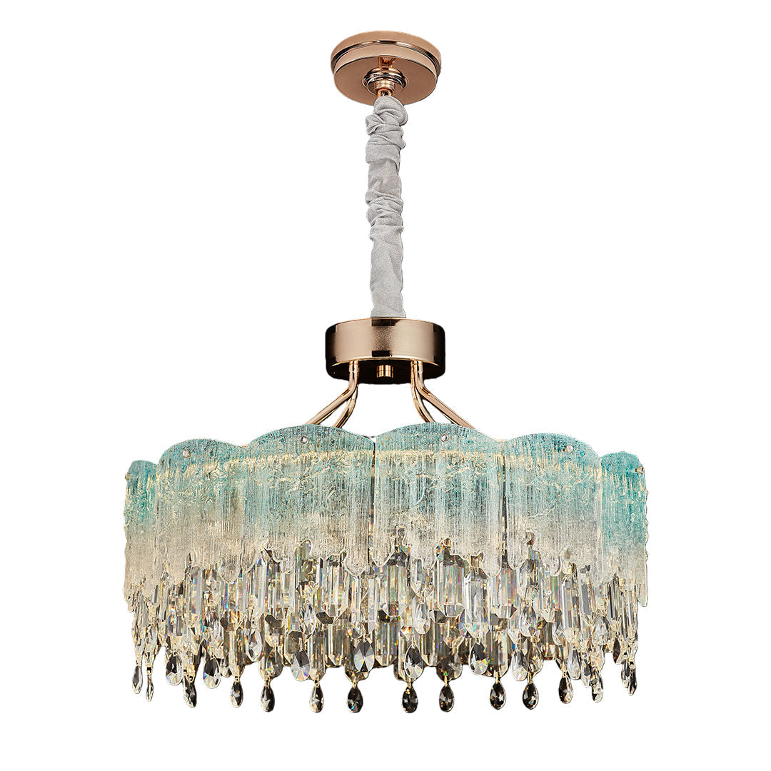 CHARLESTON CRYSTAL FRINGE CEILING LUMINAIRE