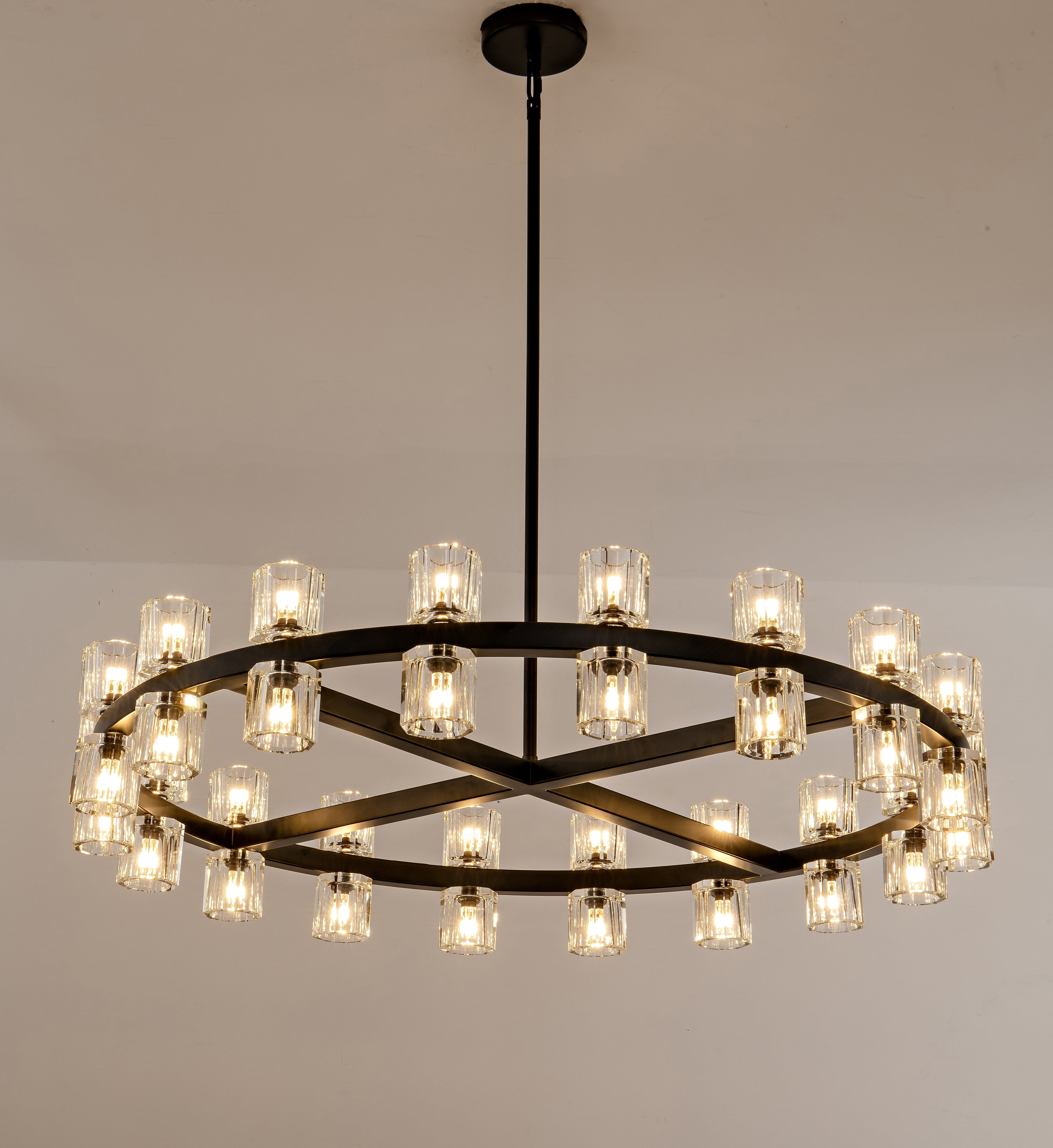 VERDANT WHEEL OF LIGHT CEILING LANTERN