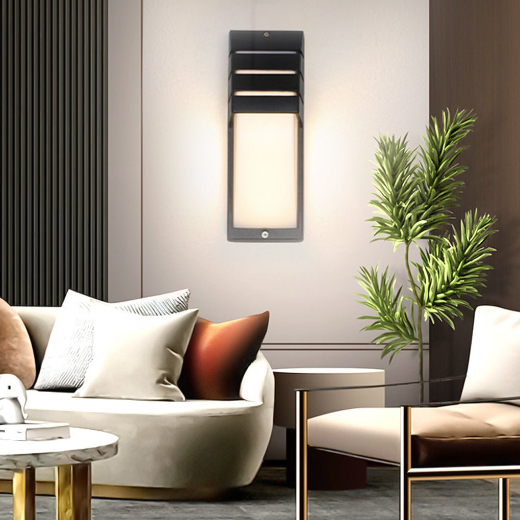 CHARLESTON GARDEN SHIELD LED WALL SCONCE