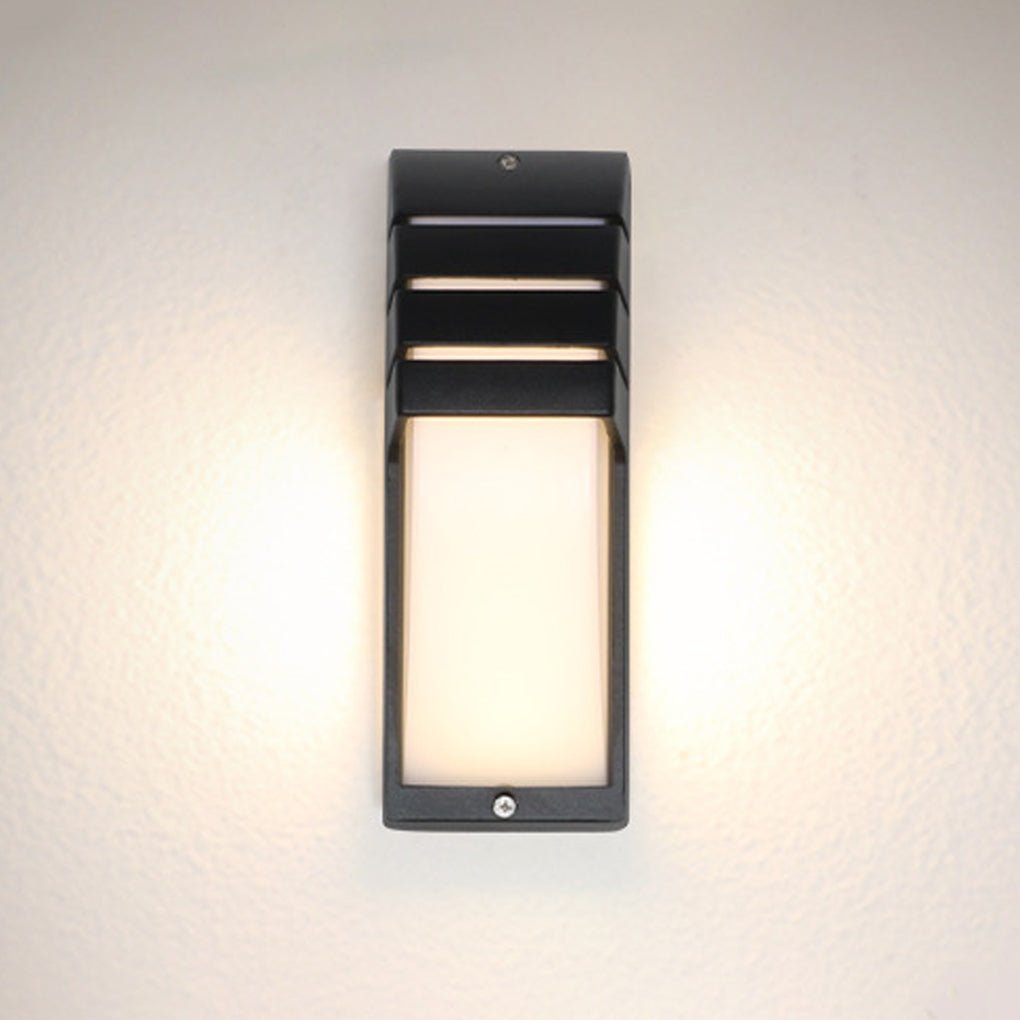 WINDSOR GARDEN SHIELD LED OUTDOOR SCONCE FOR BALCONY AND TERRACE