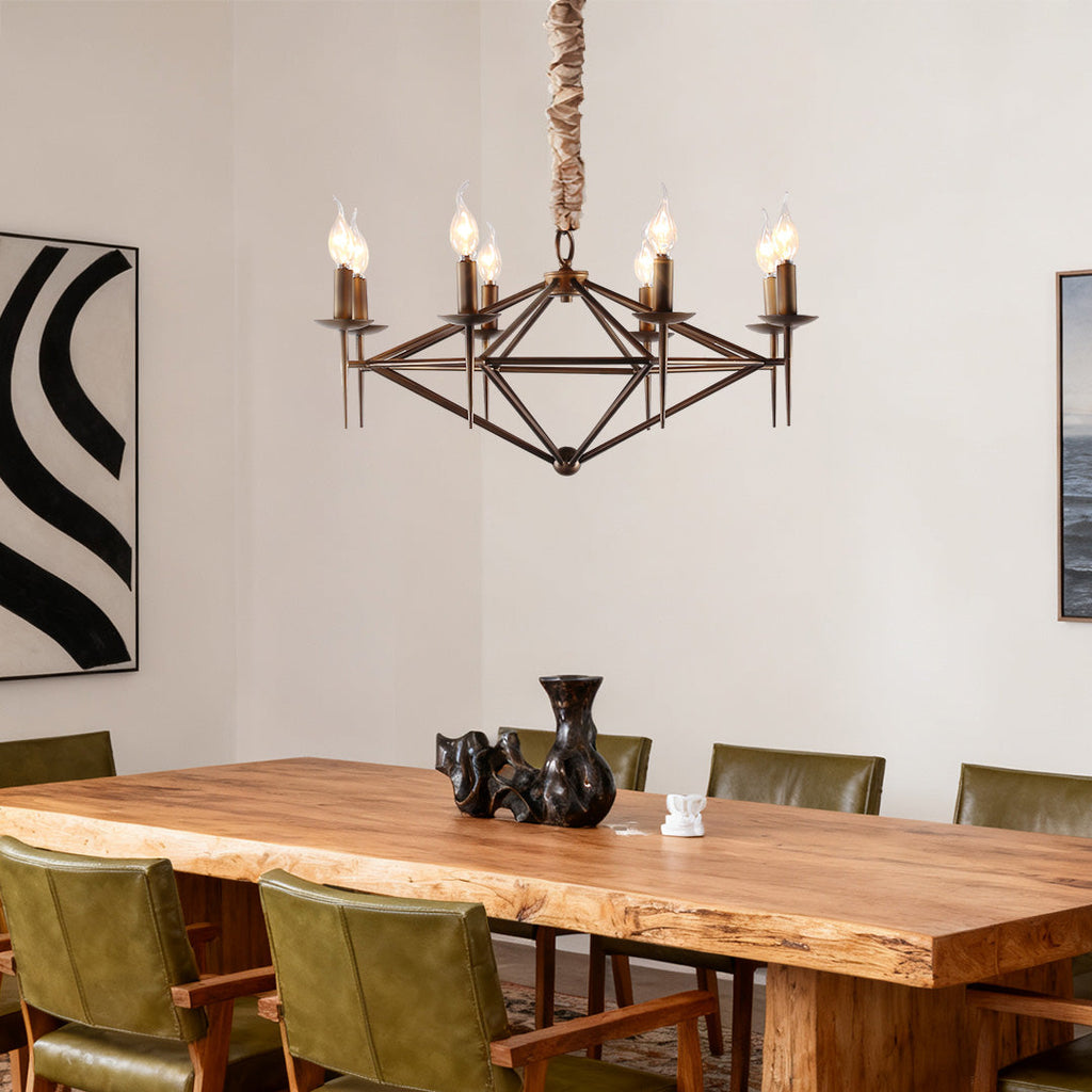 BRAMBLEWOOD ACRYLIC & METAL CEILING LANTERN