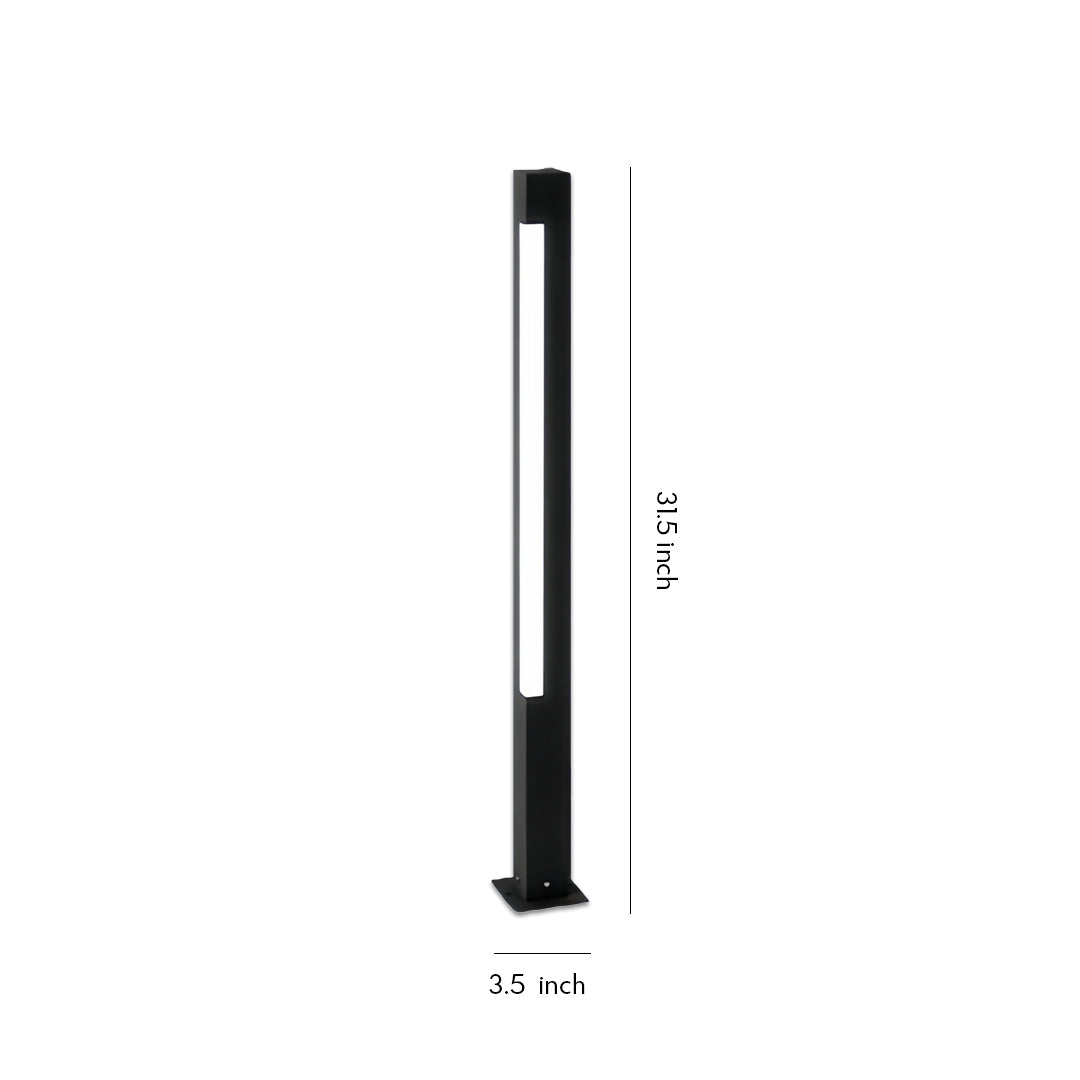 CHATHAM SQUARE OUTDOOR ILLUMINATOR WITH WEATHERPROOF DESIGN