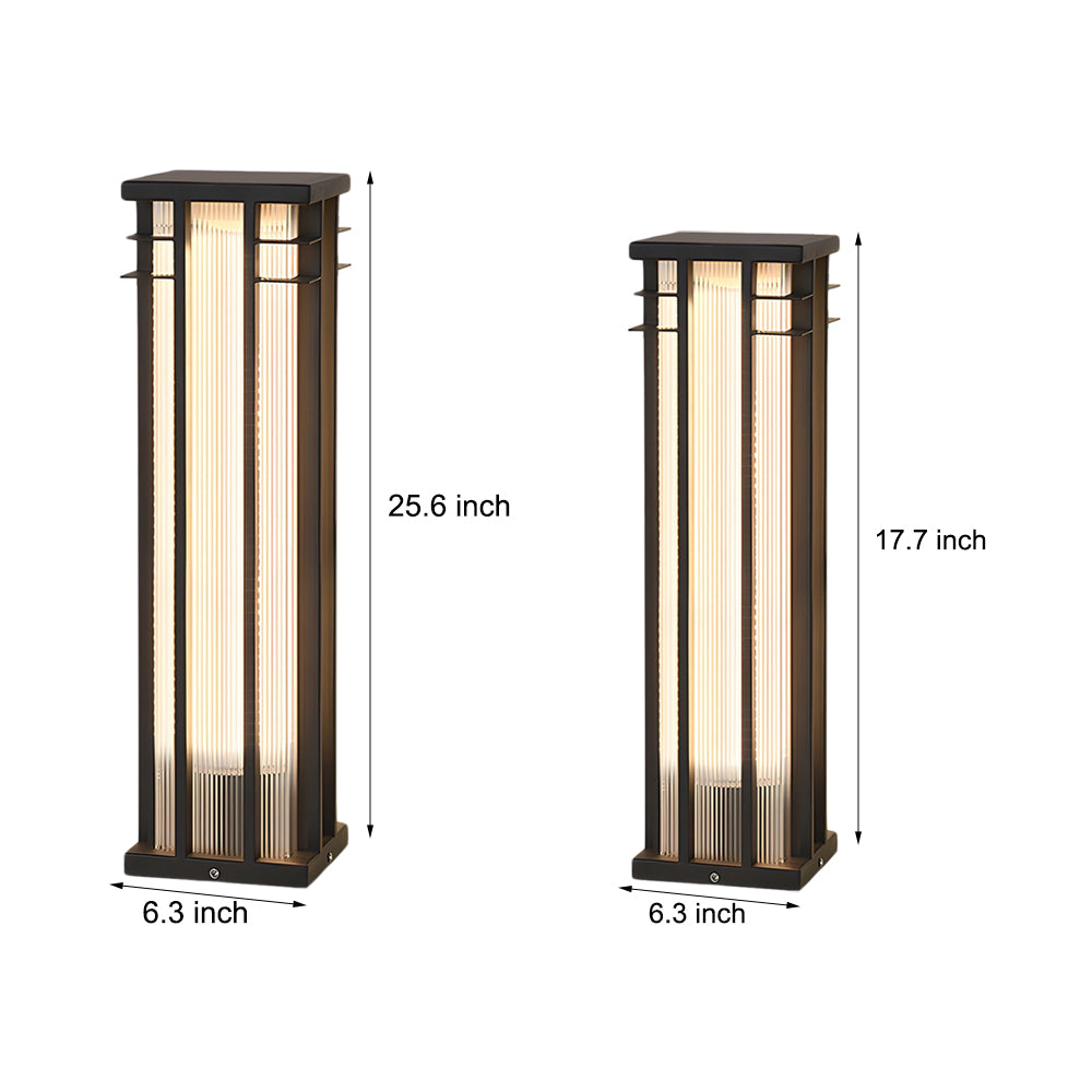 WINTERBOURNE STAINLESS STEEL GARDEN PATHWAY LANTERN