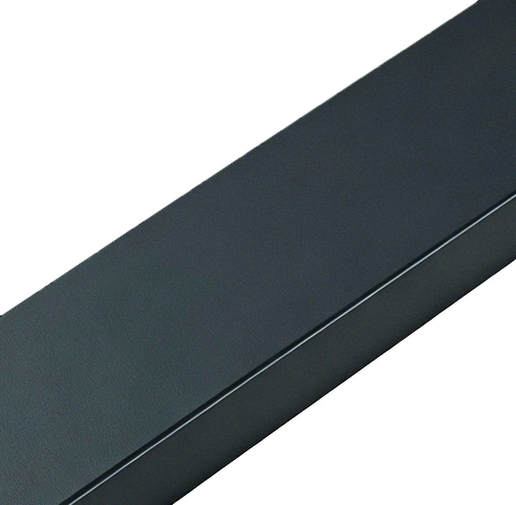 RAVENHURST MODERN BOLLARD LANTERN, BLACK ANODIZED ALUMINUM OUTDOOR LIGHTING
