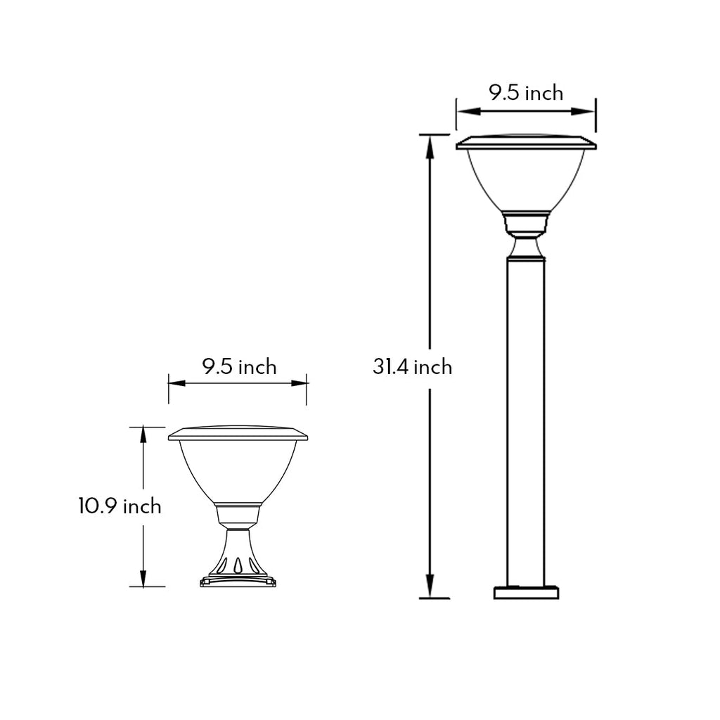 RAVENHURST MODERN BLACK BOLLARD LIGHTING FOR OUTDOOR SPACES