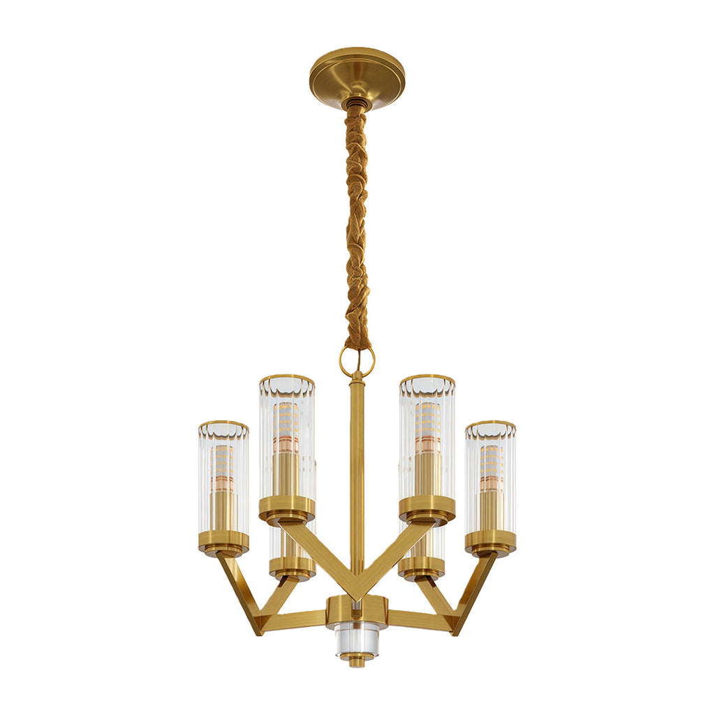 WINTHORPE CRYSTAL DROPLET CEILING LANTERN