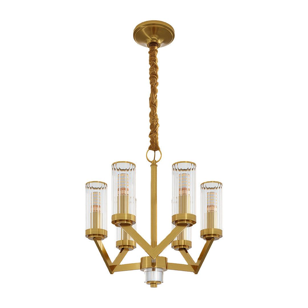 WINTHORPE CRYSTAL DROPLET CEILING LANTERN