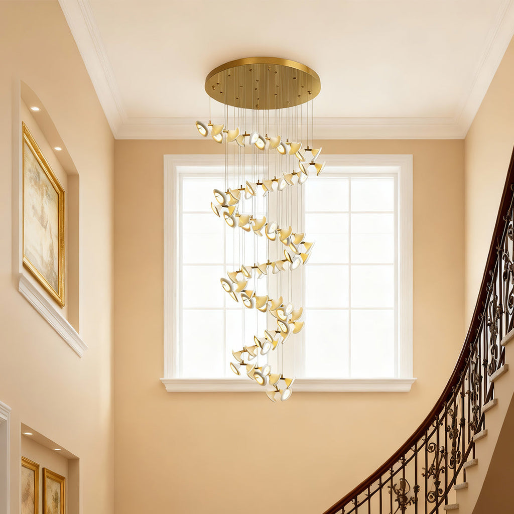 WINDSOR TULIP CERAMIC CEILING LANTERN