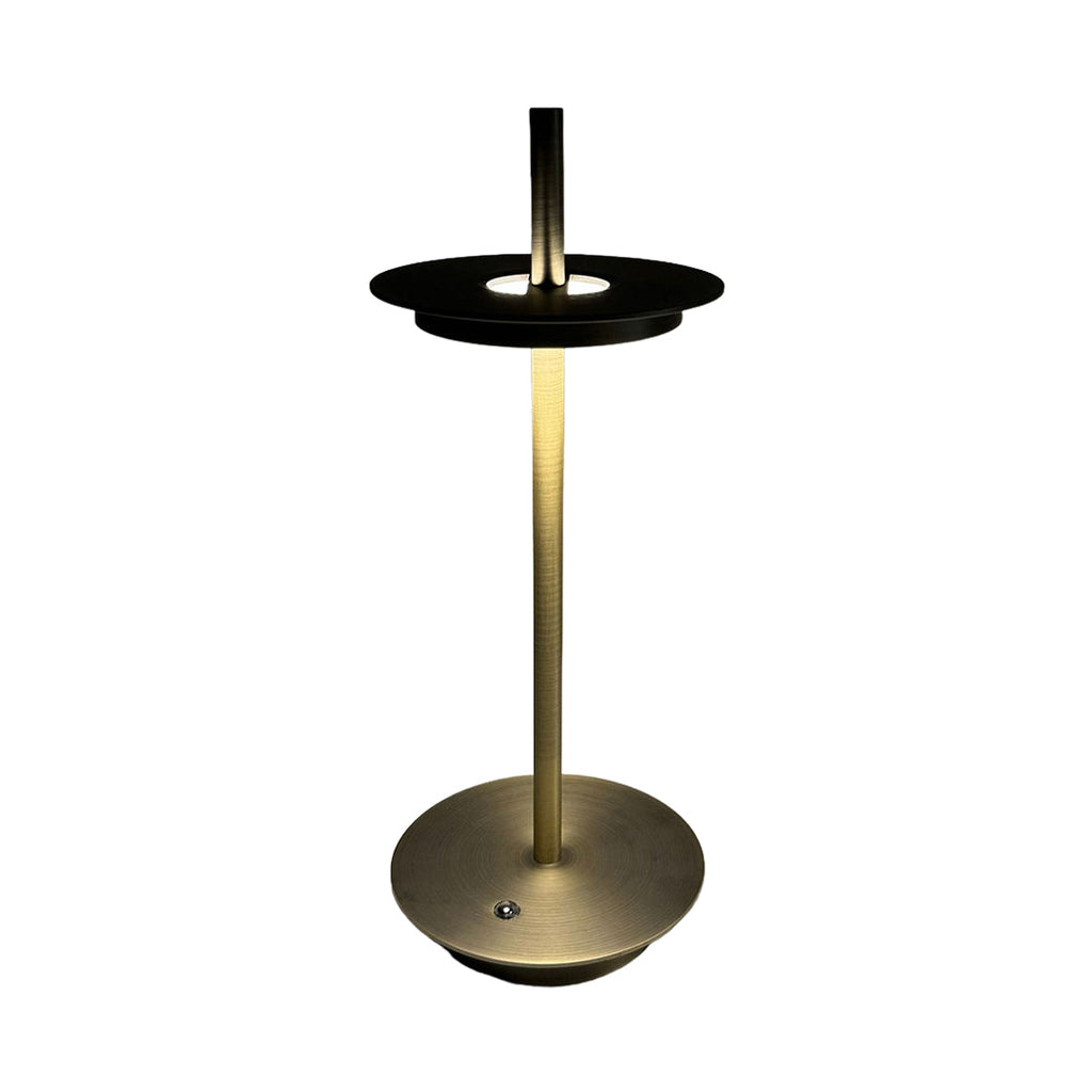 FENWICK PORTABLE METAL BUFFET LAMP WITH DIMMABLE FUNCTION