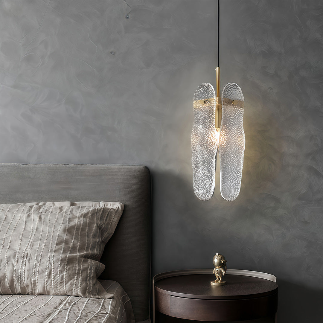 WINDSOR GLEAM ADJUSTABLE BRASS PENDANT LIGHT