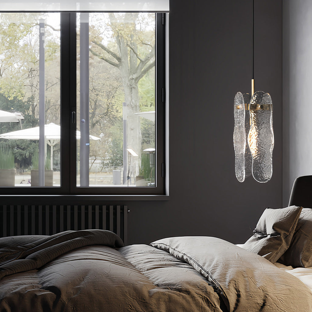 WINDSOR GLEAM ADJUSTABLE BRASS PENDANT LIGHT