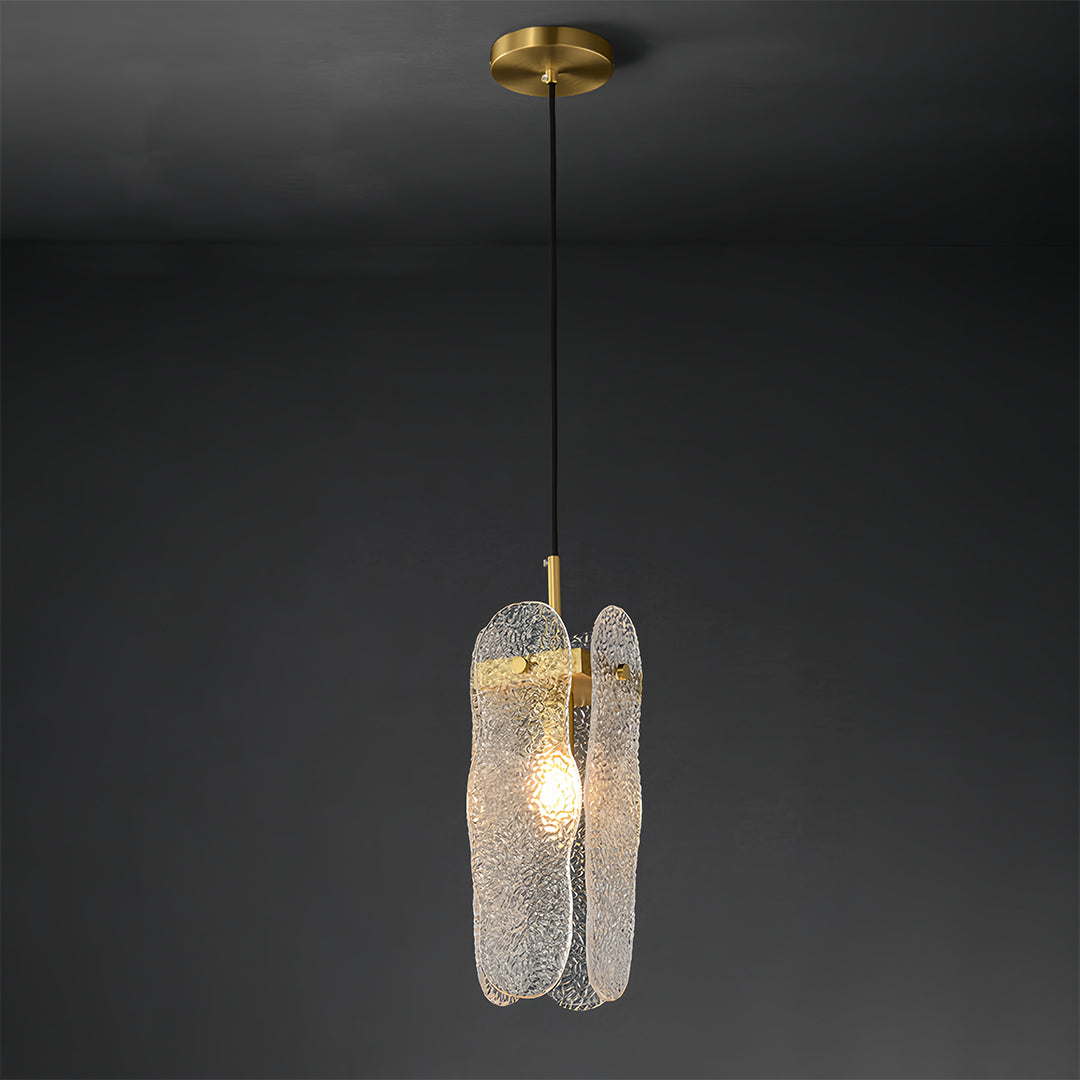 WINDSOR GLEAM ADJUSTABLE BRASS PENDANT LIGHT
