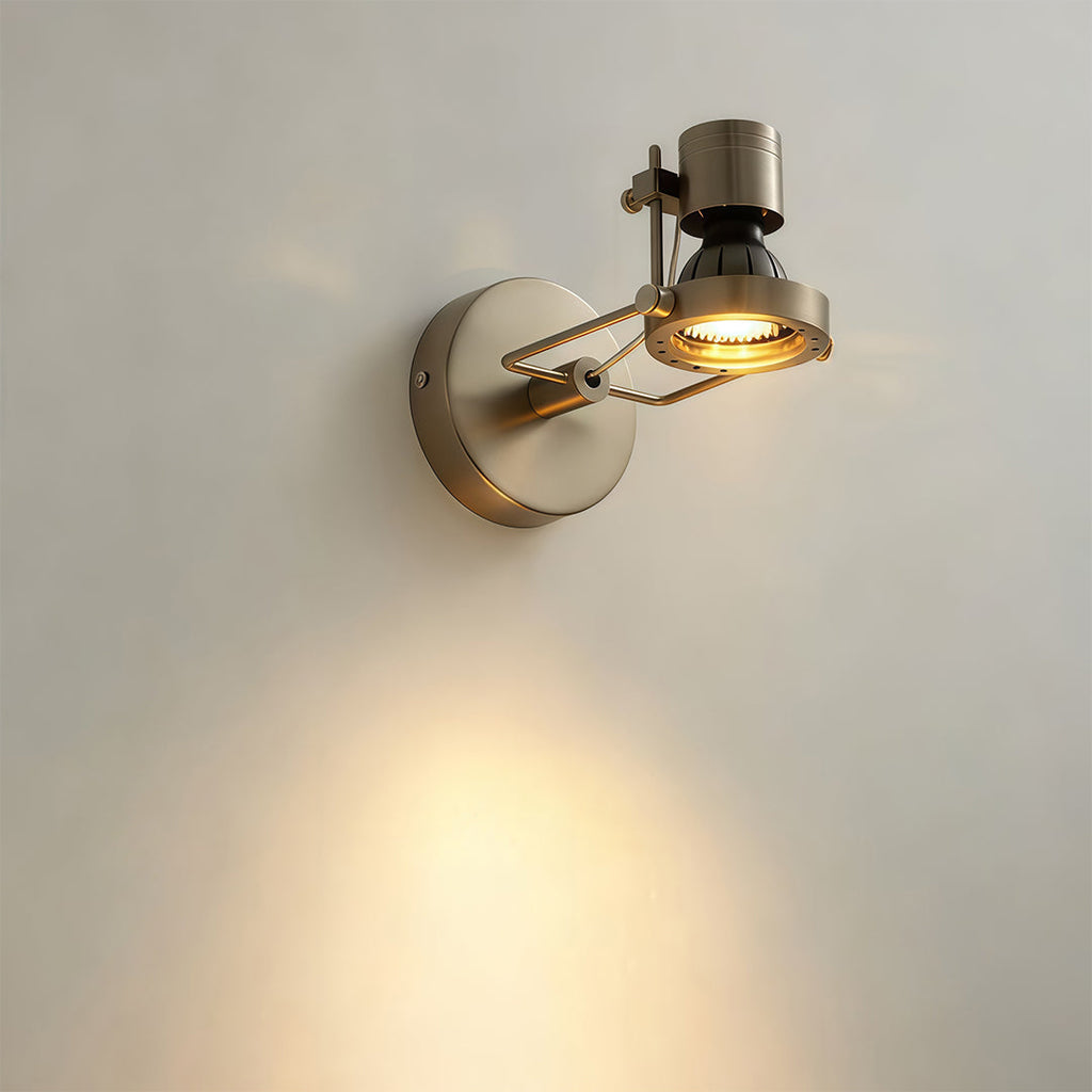 WINDSOR SILVER CAST METAL WALL LANTERN