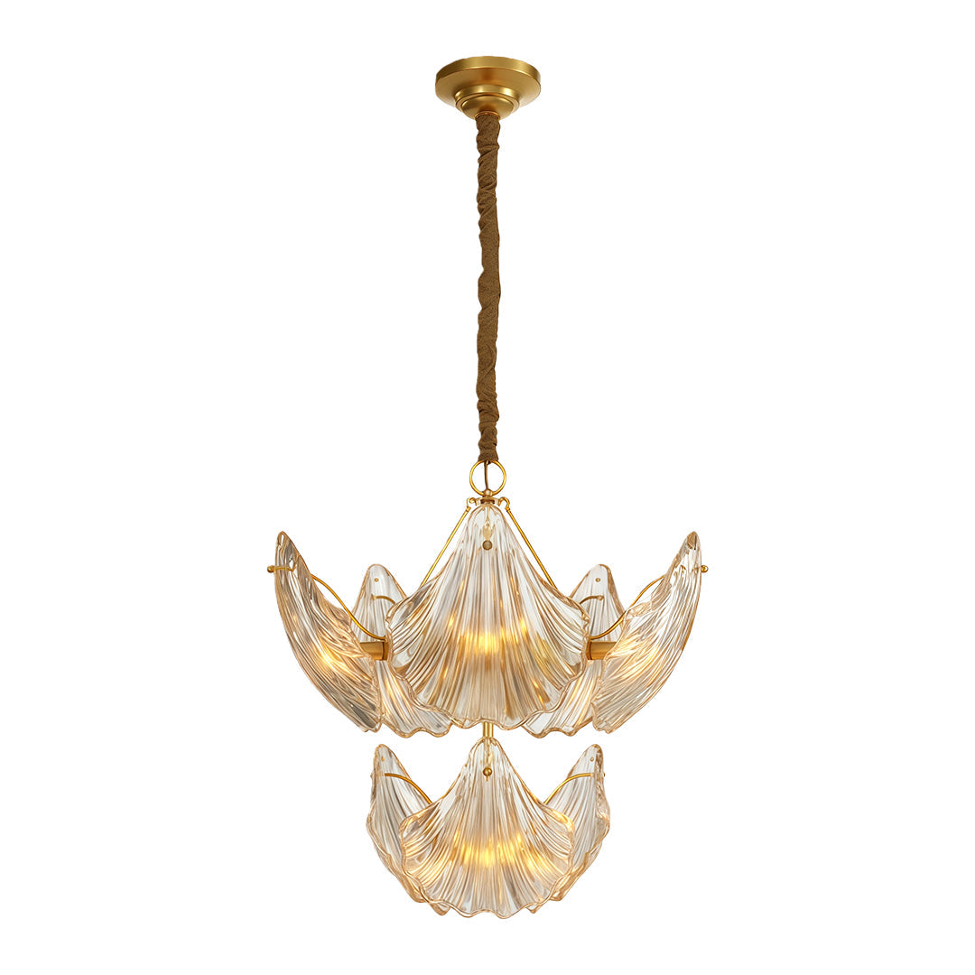 WINDSOR COPPER GLASS GRAND CEILING LANTERN