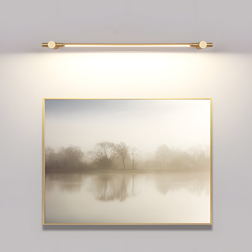 WINTHROP BRASS STRIP LED VANITY ILLUMINATOR, 35.4’’ & 47.2’’