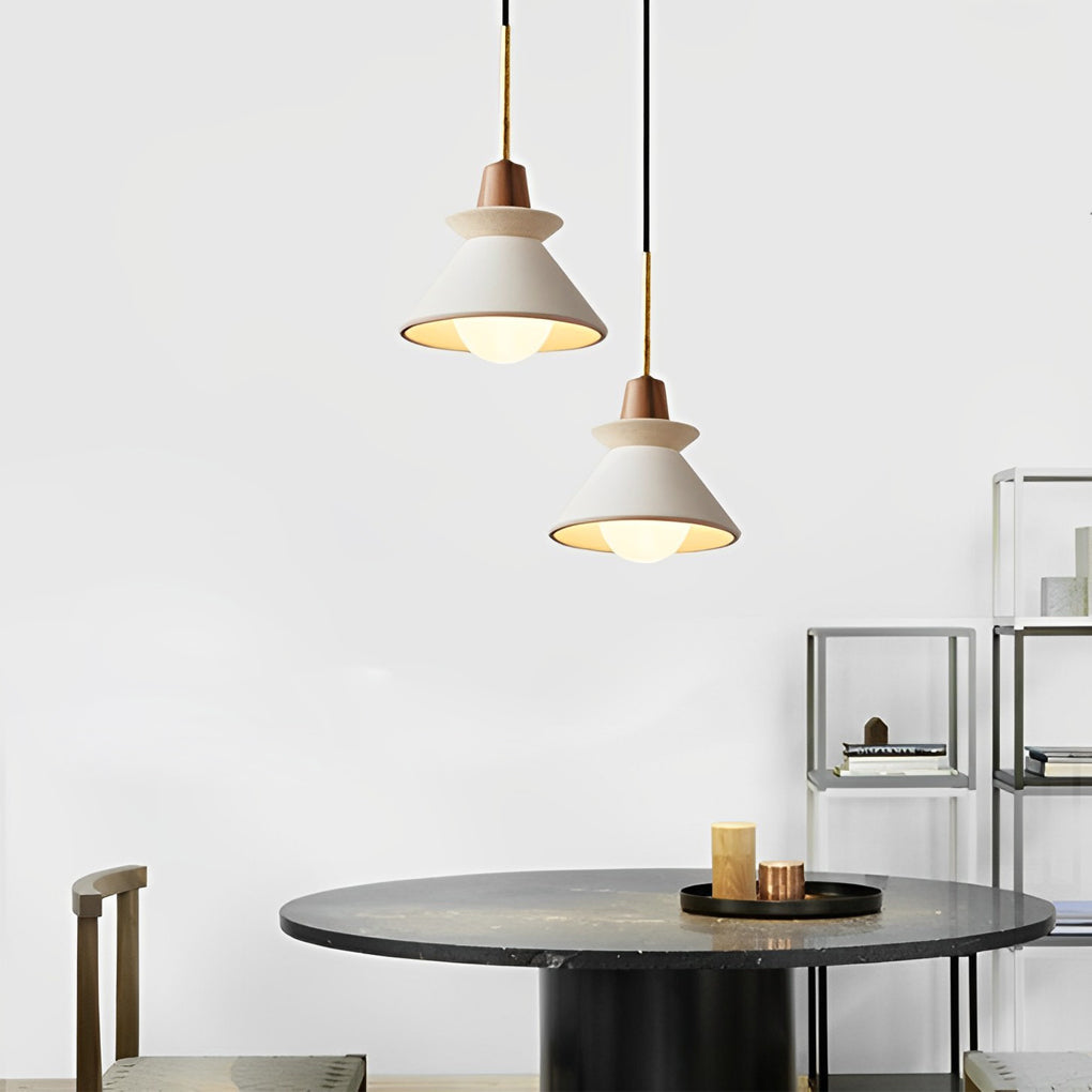 WINDSOR CEMENT DRUM PENDANT LUMINAIRE