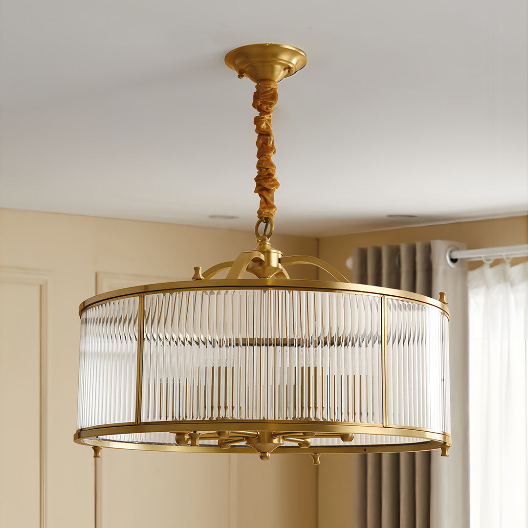 WINDSOR COPPER GLOBE SEMI-FLUSH CEILING LIGHT