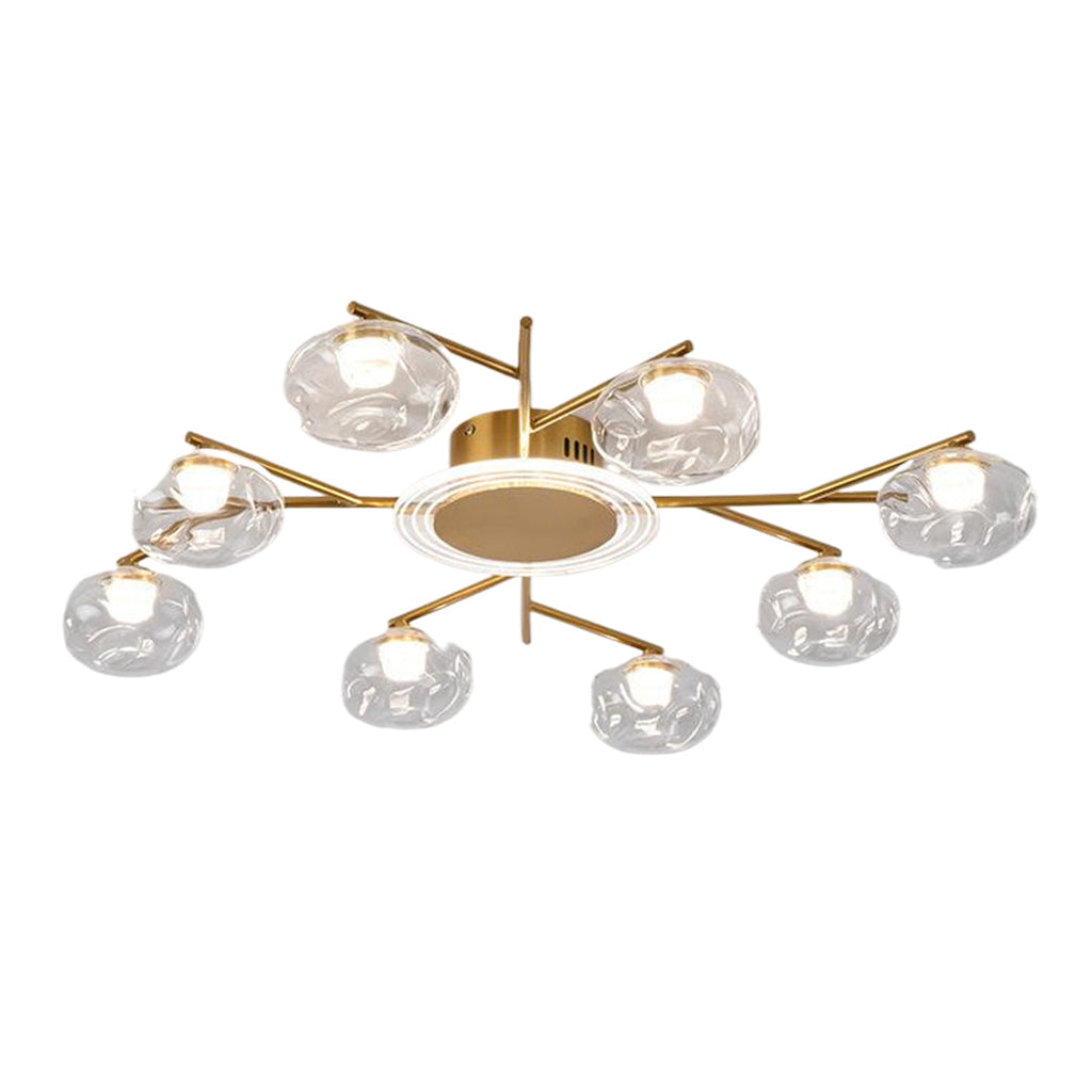 WINDSOR BRANCHED CIRCULAR FLUSH MOUNT LIGHT