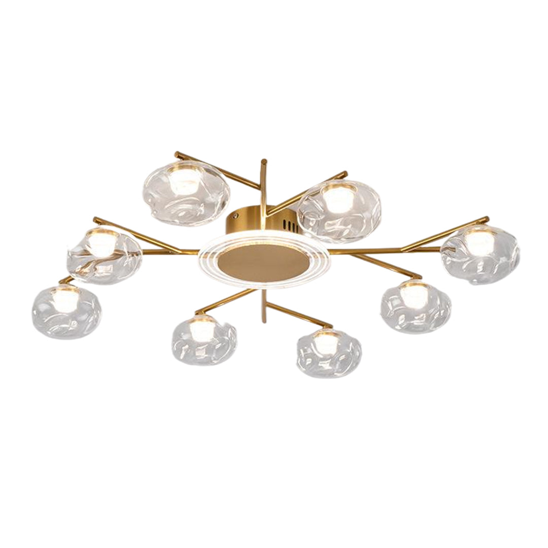 WINDSOR BRANCHED CIRCULAR FLUSH MOUNT LIGHT