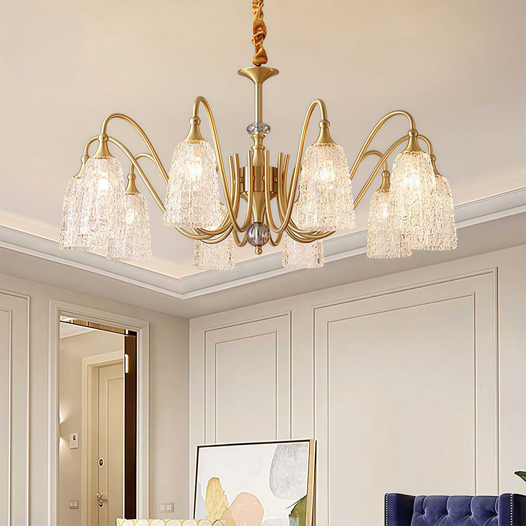 WINDSOR GLAZED BRASS CEILING LANTERN