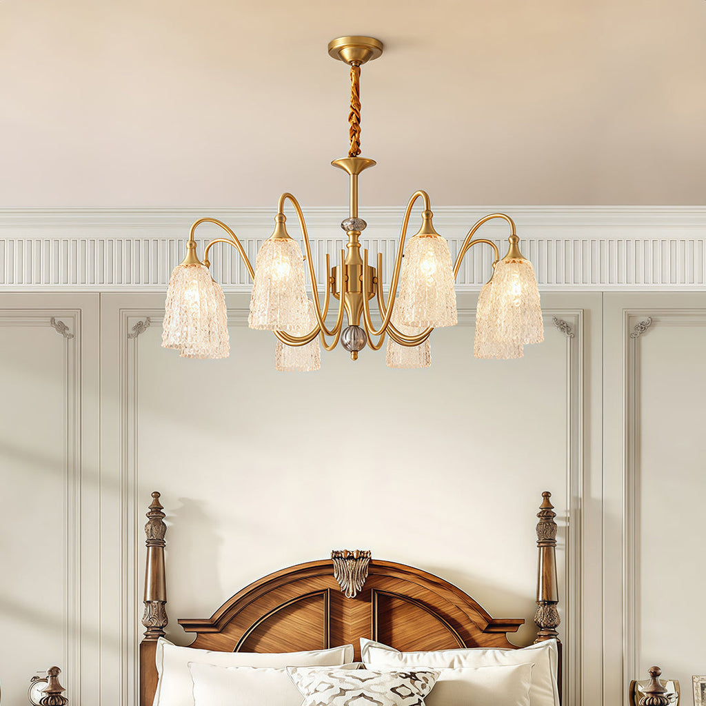 WINDSOR GLAZED BRASS CEILING LANTERN