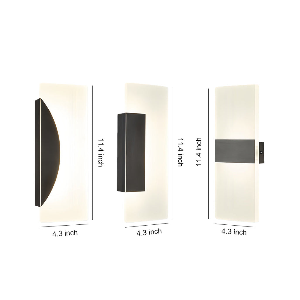 WINDSOR BRASS LED WALL SCONCE