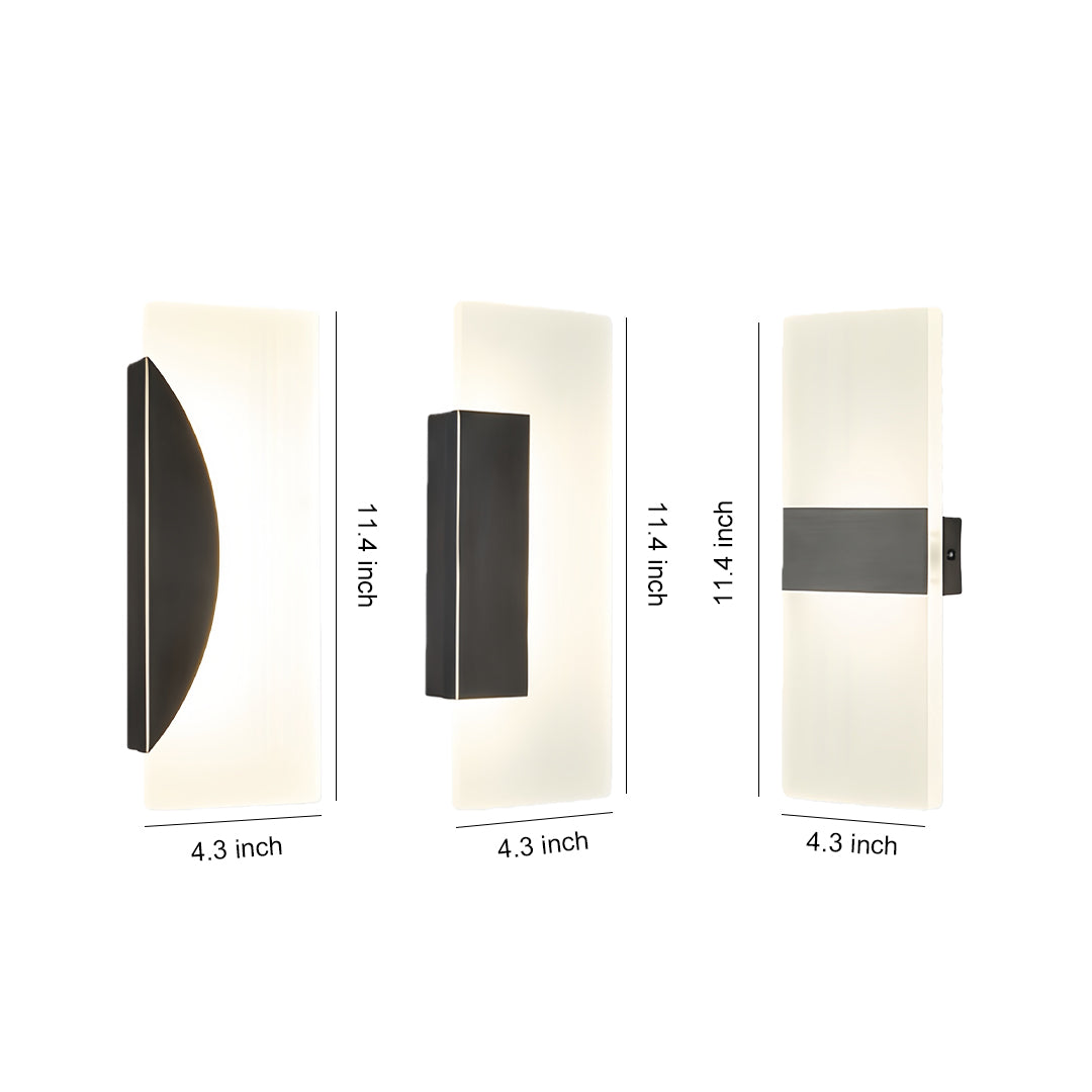 WINDSOR BRASS LED WALL SCONCE