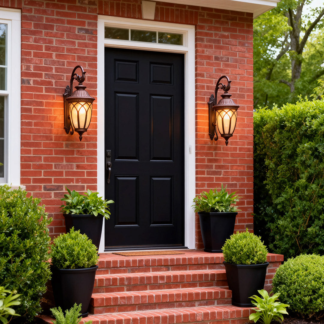 WINCHESTER WEATHERED BRONZE WALL LANTERN