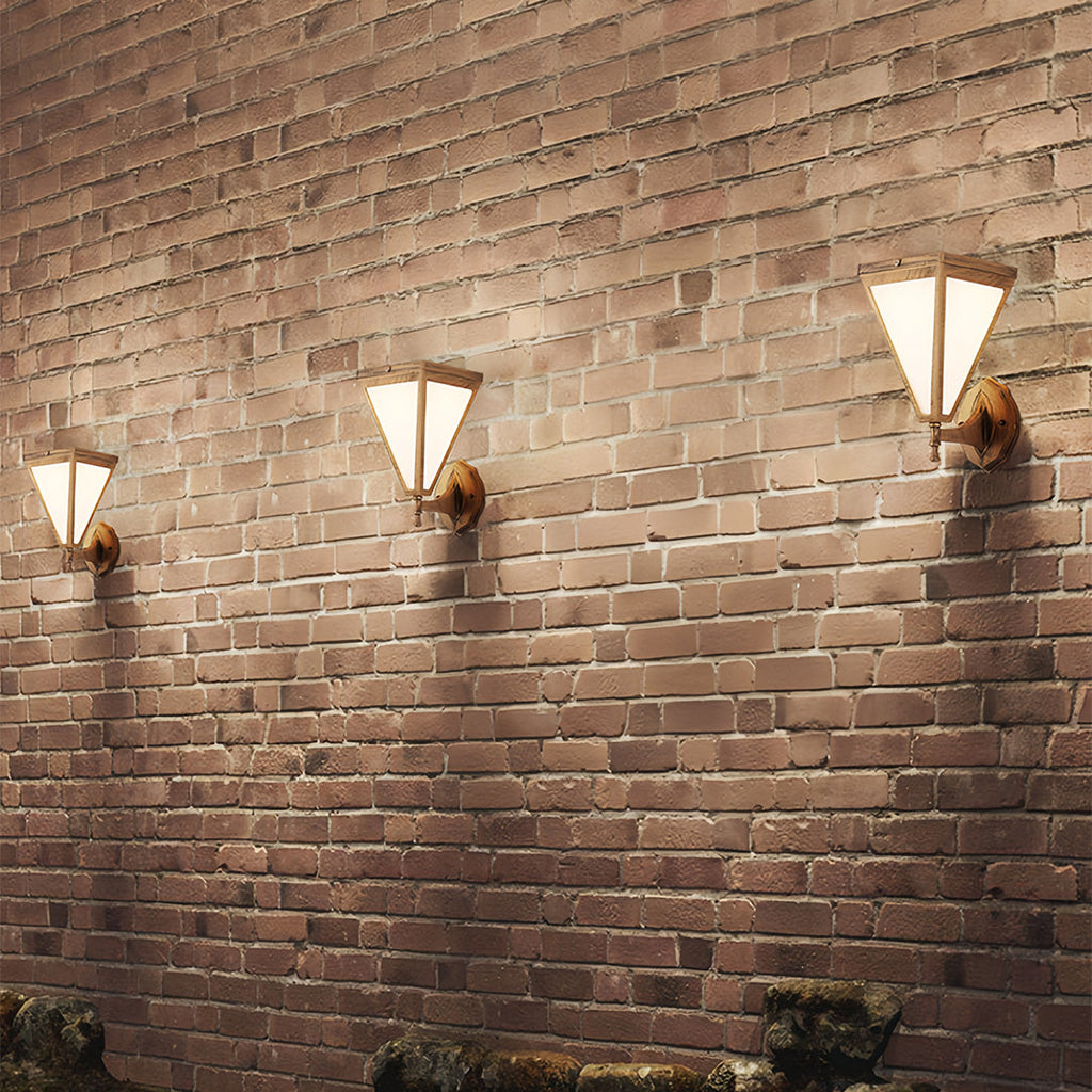WINDSOR HARMONY SOLAR WALL LANTERN