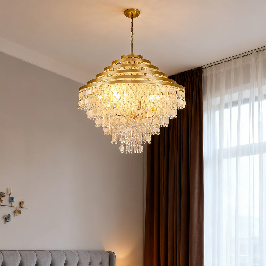 WINTERBOURNE SHELL WHIRL CEILING LUMINAIRE