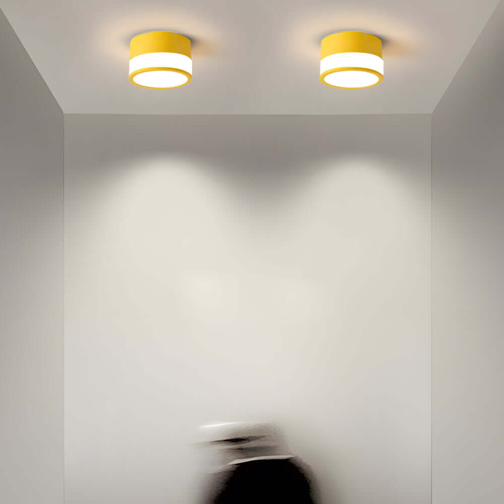 WINDSOR HORIZON ROUND FLUSH-MOUNT LED LIGHT