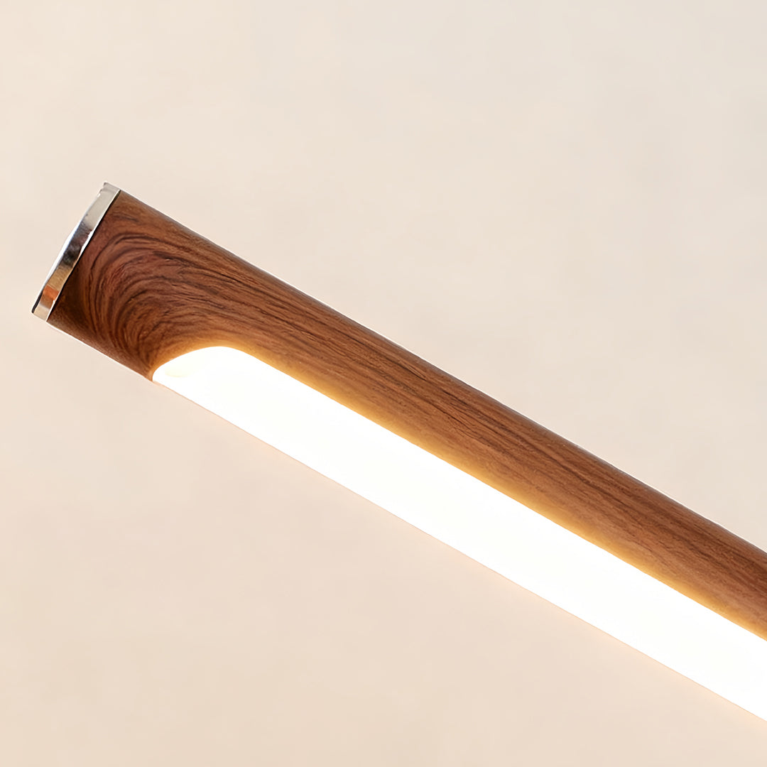 WINTHROP MID-CENTURY SWING ARM LIGHT WITH WALNUT FINISH