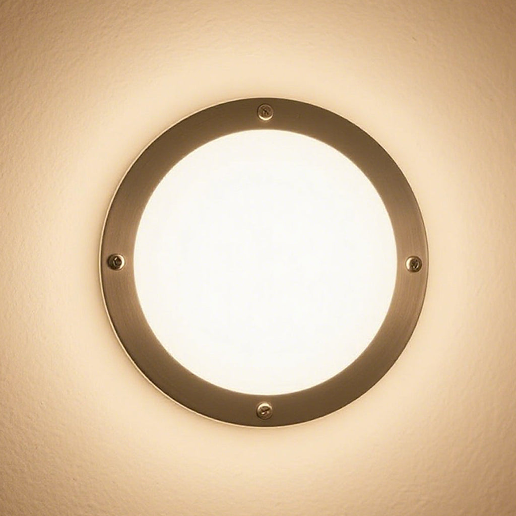 WINDSOR CIRCLE OUTDOOR LIGHTING - WEATHERPROOF MINIMALIST DESIGN