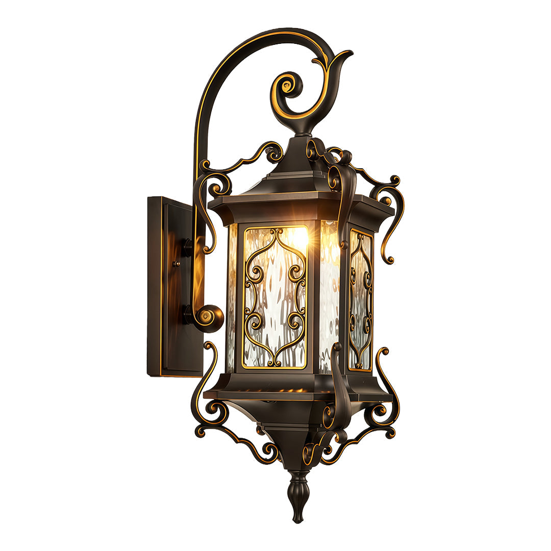 WINDSOR HILLS WEATHERPROOF OUTDOOR WALL LANTERN