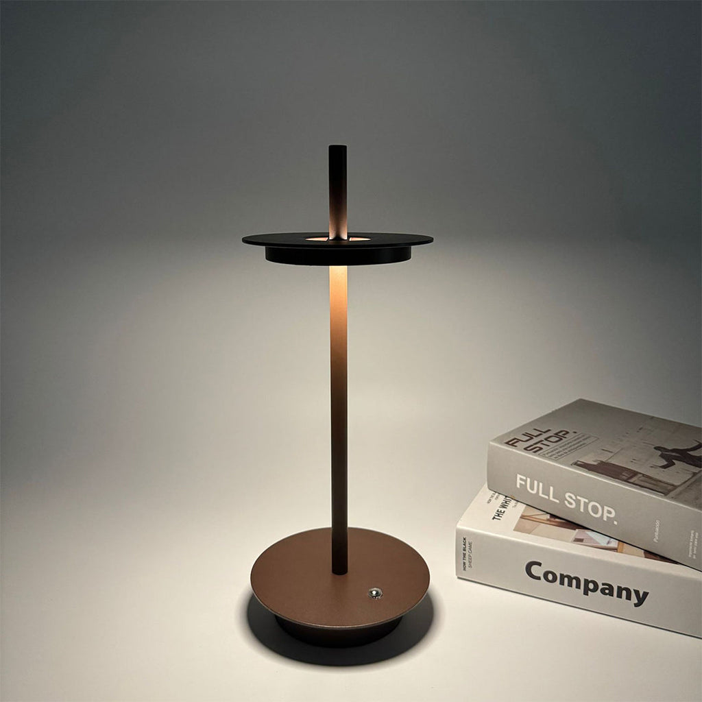 FENWICK PORTABLE METAL BUFFET LAMP WITH DIMMABLE FUNCTION