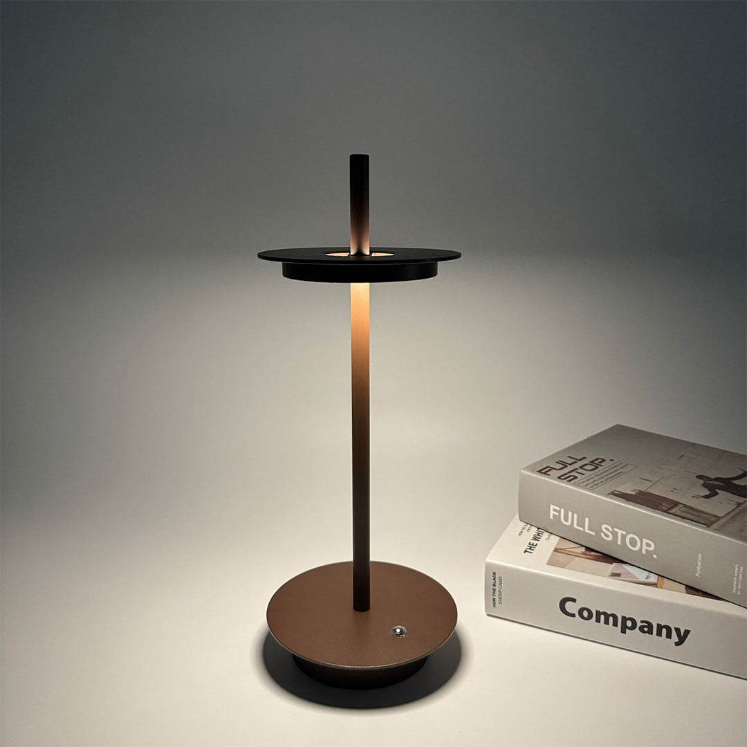 FENWICK PORTABLE METAL BUFFET LAMP WITH DIMMABLE FUNCTION