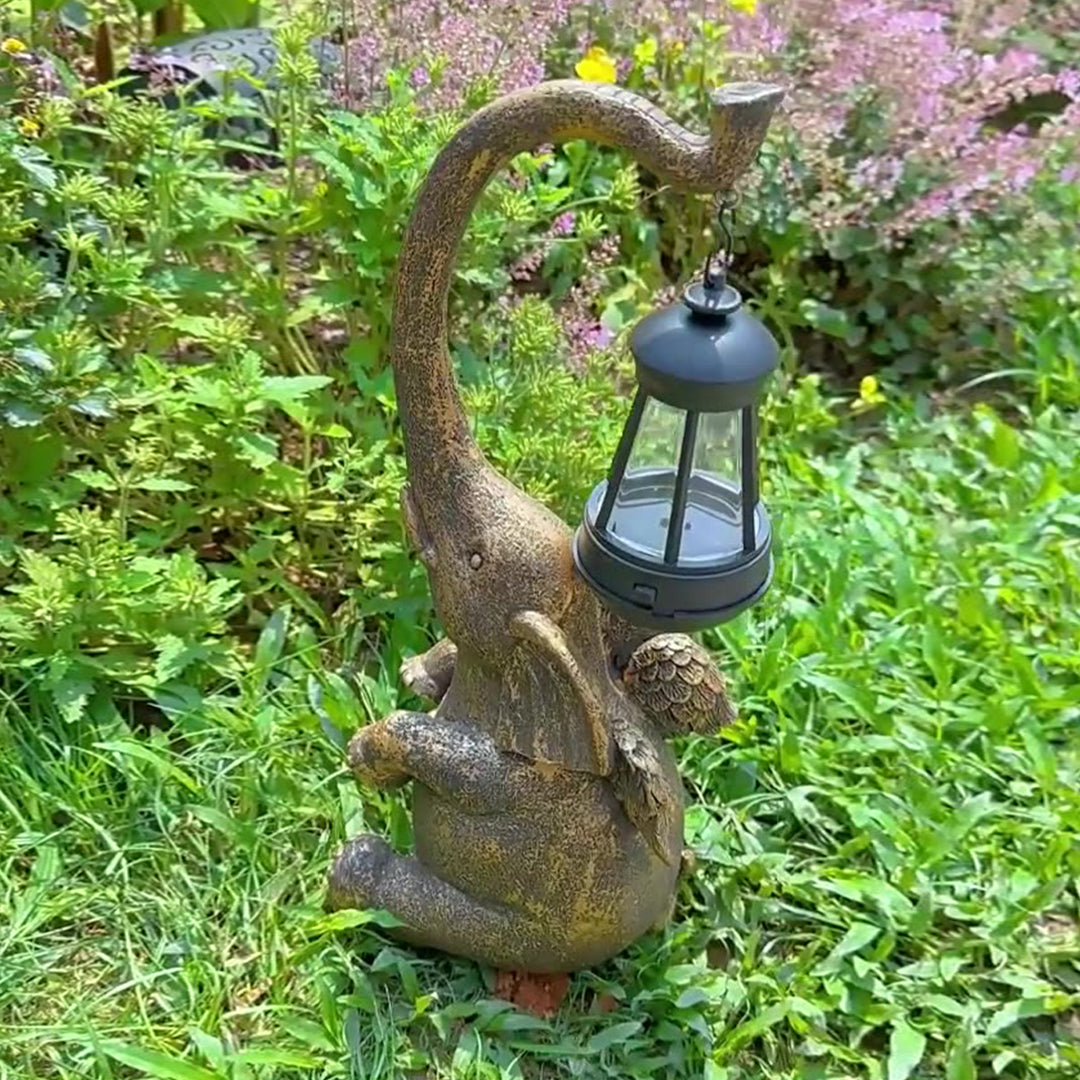 1. **WILLOUGHBY SOLAR MENAGERIE GARDEN ORBS**  
   Illuminated resin animal figures that bring whimsical charm to your outdoor space, powered by solar energy.

2. **PENROSE RADIANT FAUNA GLOWLIGHTS**  
   Unique resin sculptures of garden creatures that e