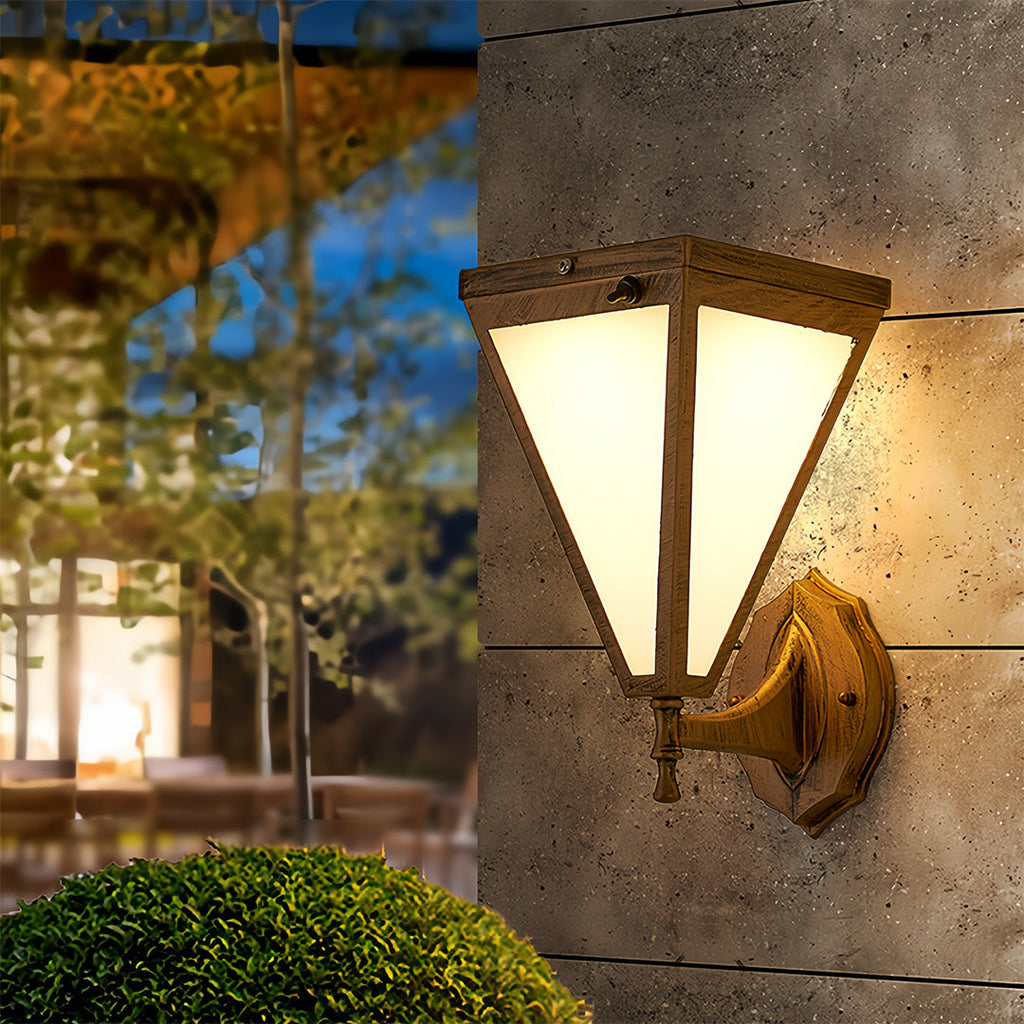 WINDSOR HARMONY SOLAR WALL LANTERN