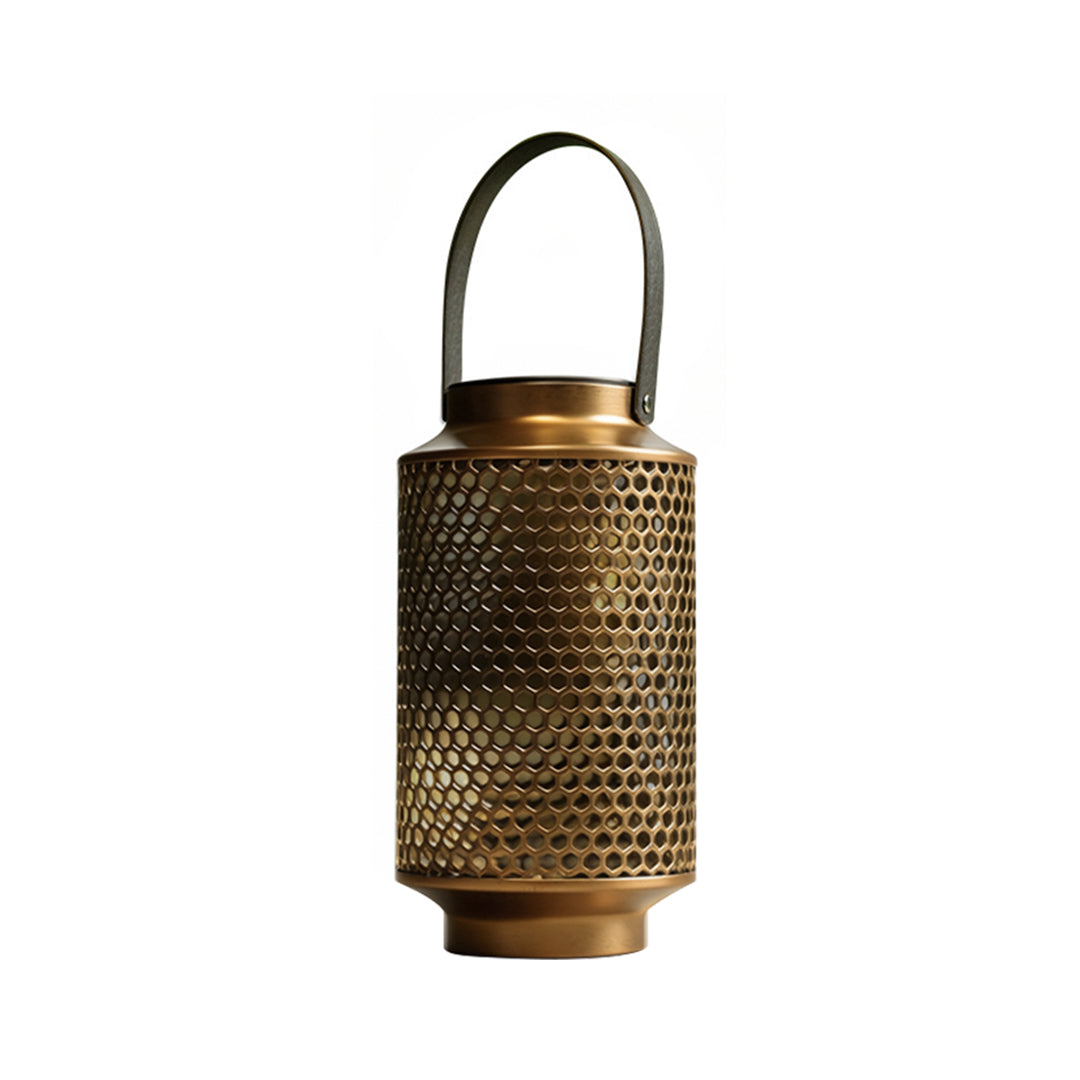 WINDSOR WROUGHT IRON SOLAR GLOW LANTERN