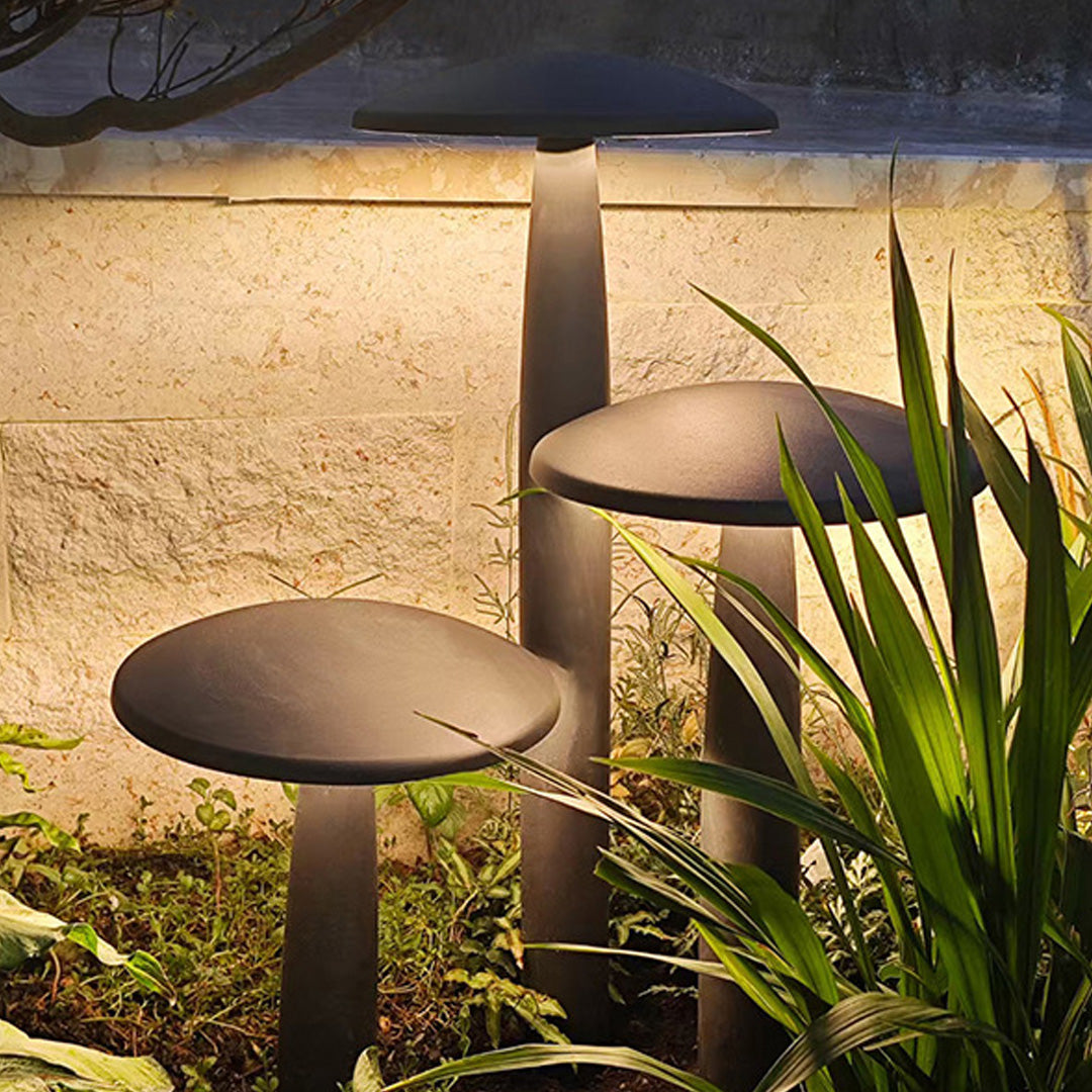 THISTLEWOOD MUSHROOM SHAPED OUTDOOR LED GARDEN LIGHT
