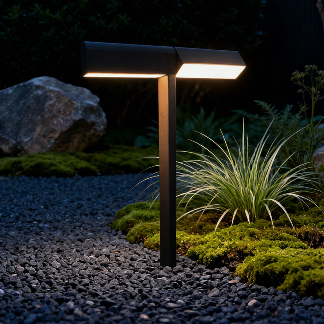 WHITBY ALUMINUM GARDEN PATH LIGHTING WITH WATER-RESISTANT DESIGN